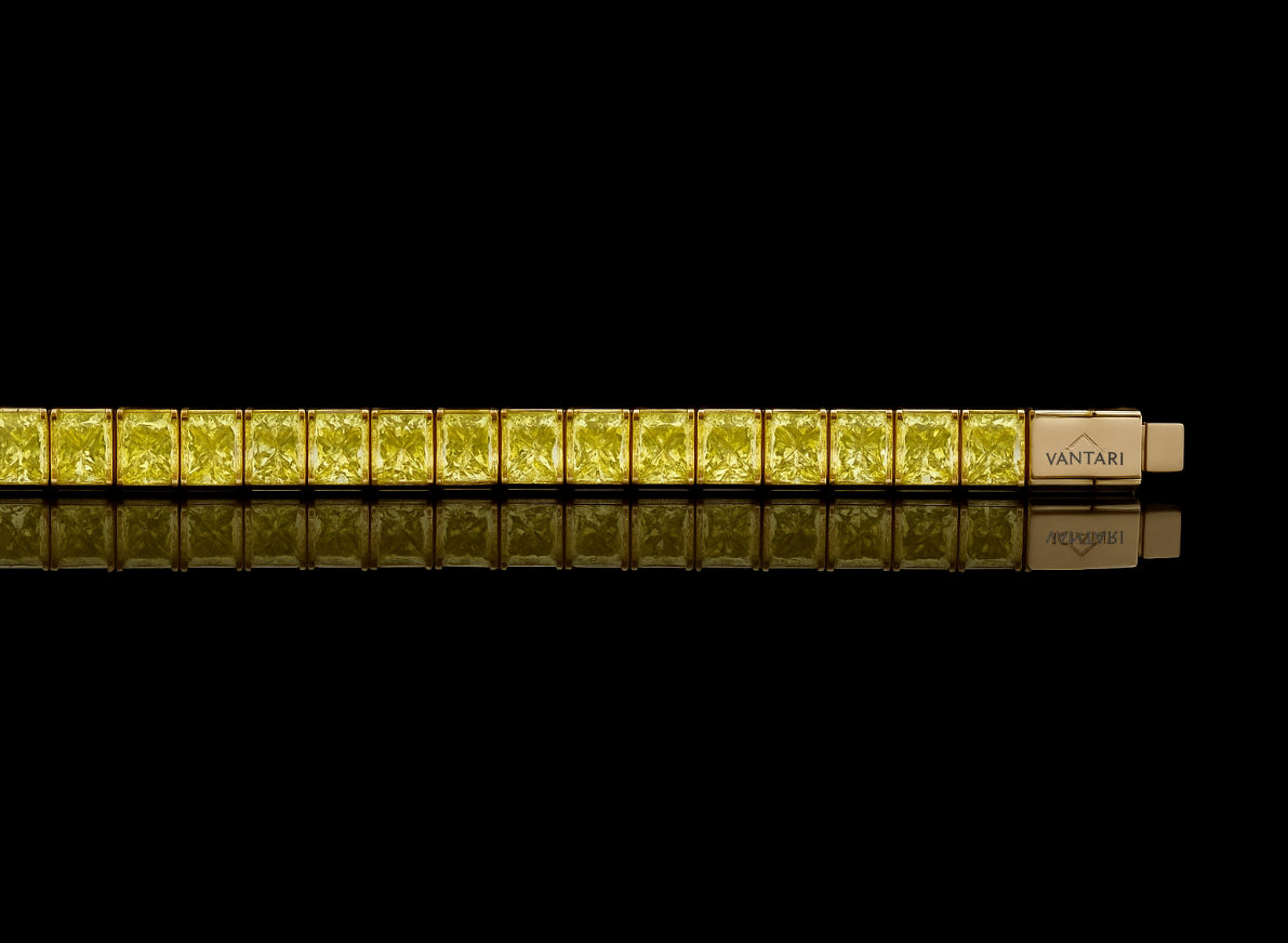 Yellow Diamond Bracelet